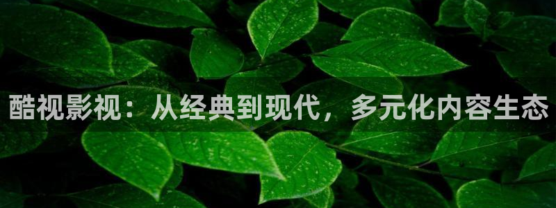 南瓜影院免费观看：酷视影视：从经典到现代，多元化内容生态